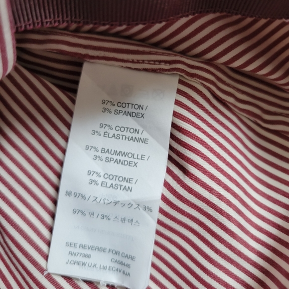 J.crew shirt long sleeve women  size  4 - Picture 7 of 15